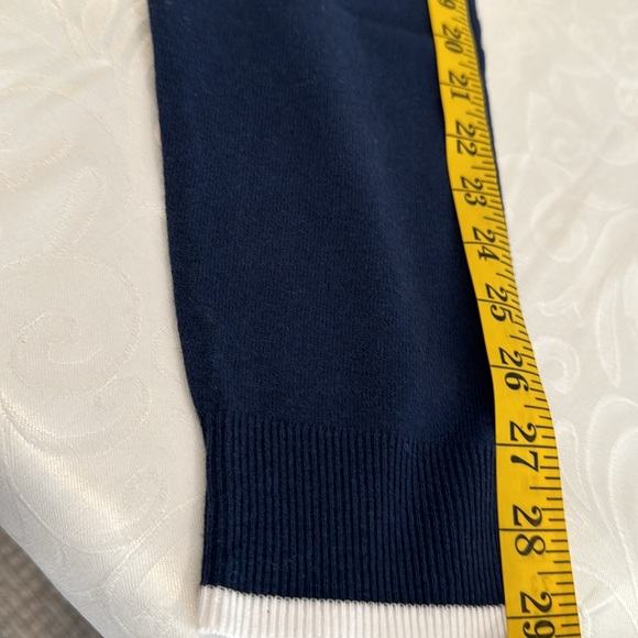 COPY - Alfani Lightweight Sweater W/ Contrast Edge - Picture 11 of 11